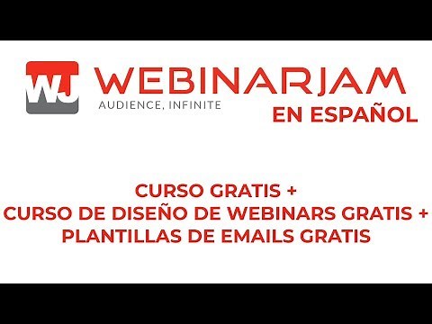 TUTORIAL WEBINARJAM EN ESPAÑOL + ACCESO GRATIS A LA HERRAMIENTA Y CURSO
