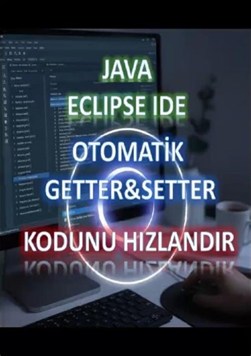 JAVA Eclipse ide otomatik getter & setter kodunu hızlandır