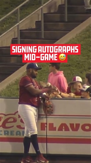 Never too busy to show love to the fans 🙏 | American Association of Professional Baseball