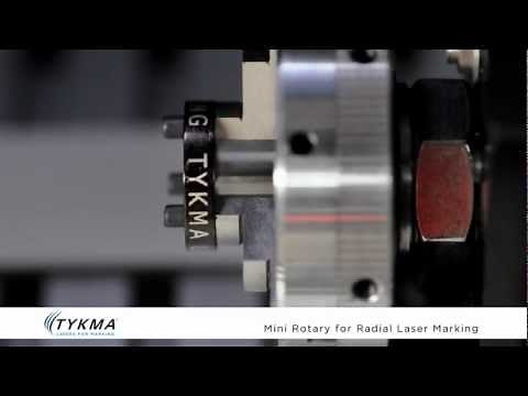 Radial Laser Marking with Mini Rotary