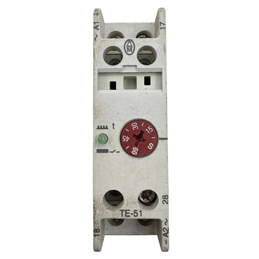 Eaton Klockner Moeller Relay Time Delay DC24- 240VDC TE 51-60-A