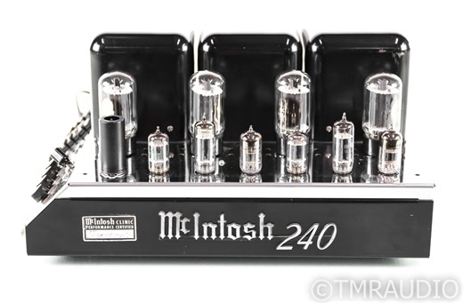 McIntosh MC240 Vintage Stereo Tube Power Amplifier; MC-240; Early Version