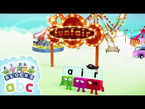 ‪@officialalphablocks‬ - Fun at the Fair! | Learn to Spell | Phonics
