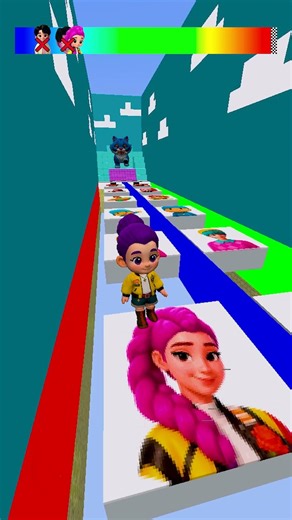 KPop Demon Hunters Guess Character (Part 1) #kpop #minecraft