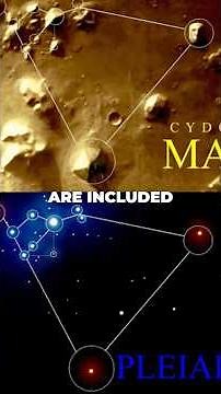Mars Monuments Aligned to Orion like Pyramids of Giza #mars #cydonia #orion