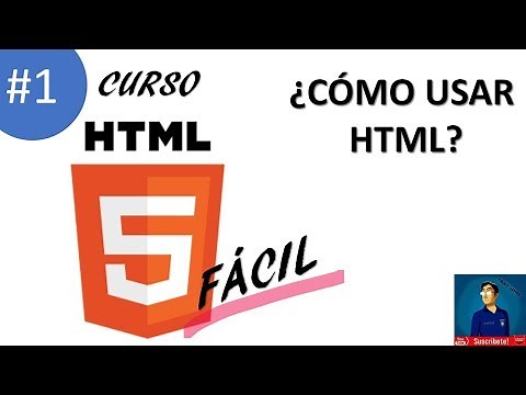 1. ¿Cómo usar HTML? | Curso html5 fácil