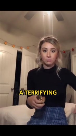 She Was Recording When Something Strange Happened