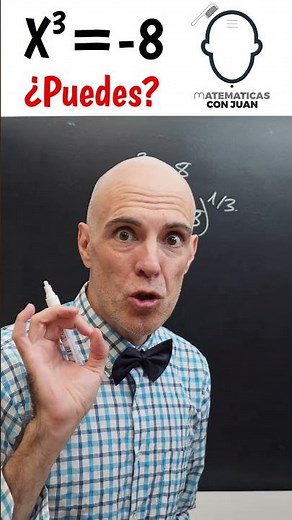 Can you find the real solution to X³ = -8?🧐