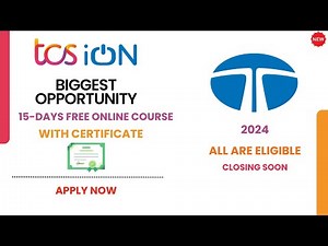 Free TCS 15-Day Digital Certification Course: Boost Your Career Today!