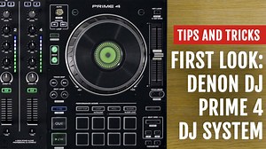 Mojaxx takes a first look at Denon DJ's Prime 4 standalone DJ system, which boasts four decks, a 10-inch multi-touch display, and more. | DJcity