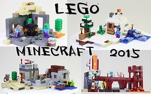 【搬运】乐高 MINECRAFT系列 2015合集 by BrickBuilder - LEGO Speed Build