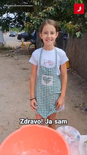 227K views · 6.4K reactions | Djevojčica Nina iz Novog Sada prodaje krafne kako bi skupila novac za liječenje bolesnog oca 凉 | Index.hr | Facebook