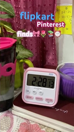 Digital study stopwatch review ||174 rupees # flipkart finds 🎀📚⏰⏳# youtube shorts # viral video