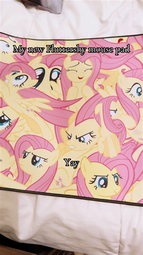 My New Fluttershy Mouse Pad Showcase