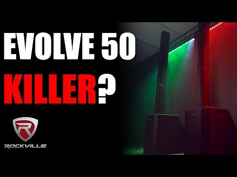 New Rockville Column Array Delivers Sound To 300 ppl With A Single Speaker! | DJ Product Alert