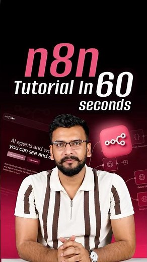 N8N Tutorial in 60 Seconds ⚡| Intellipaat #shorts