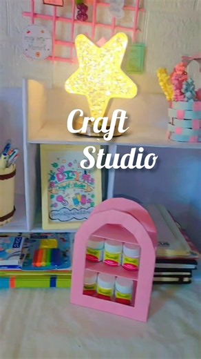 My craft studio tour ✨️ DIY Pinterest Setup #viral #shorts #ytshorts #studiosetup #pinterestvibes