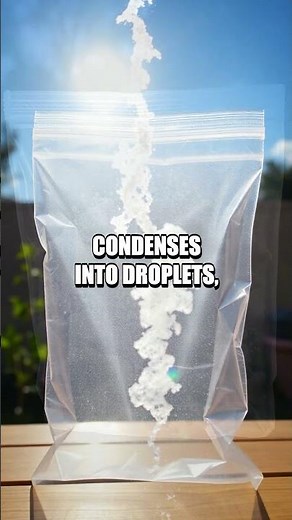 The Water Cycle in a Bag Experiment