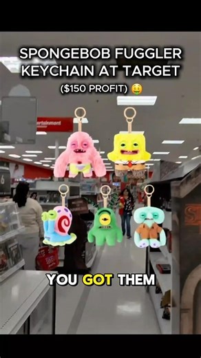 Target just released these Spongebob Fugglers and they are reselling like CRAZY on eBay😳#Target