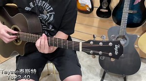 Tayste黑色哑光颜色41英寸原声吉他