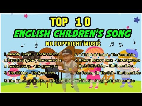 TOP 10 English Songs For Children | Lagu Bahasa Inggris Untuk Anak