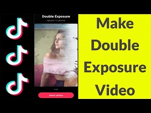 How to Make Double Exposure Video on tiktok||Tik Tok New Trend Double Exposure Effect