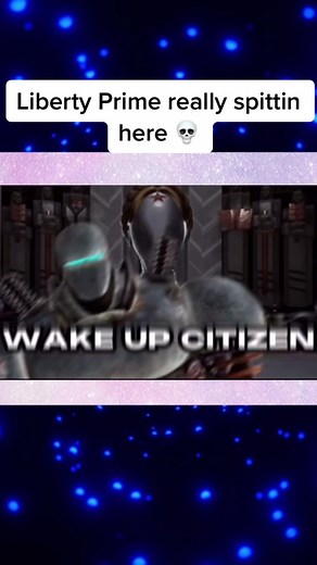 Liberty Prime keeping us in check || #fallout #falloutnewvegas #libertyprime #atomicheart #memes #meme #memetiktok
