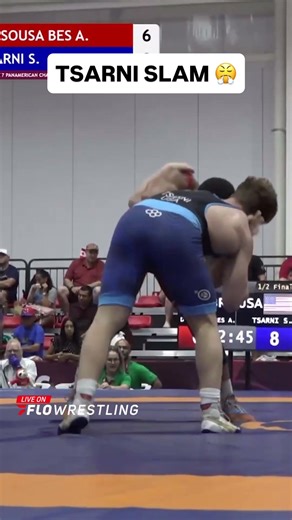 Salah Tsarni is slamming his way to the U17 Pan-Am finals 💪