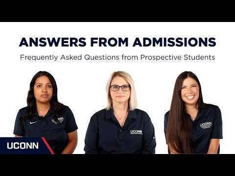 Answers from Admissions | UConn