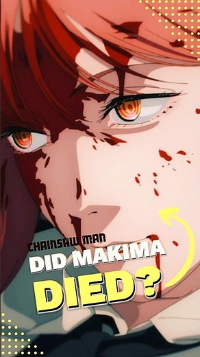 Did Makima Died in Chainsaw Man? #anime #chainsawman #recap