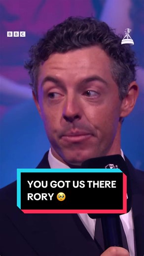 Rory McIlroy Wins BBC Sports Personality of the Year 2025