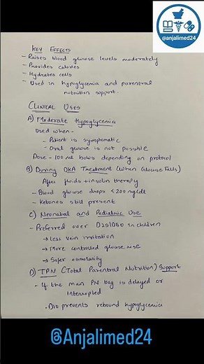 D10W (10% Dextrose) – Hypertonic IV Fluid Explained