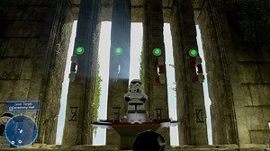 Yavin 4 target puzzle solution in Lego Star Wars: The Skywalker Saga