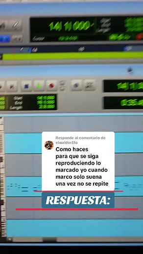 Configuración de Pro Tools para Modo Loop