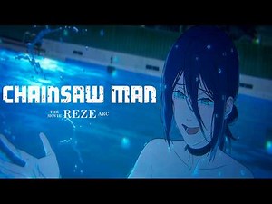 Reze Pool Scene 4K | Chainsaw Man – The Movie: Reze Arc