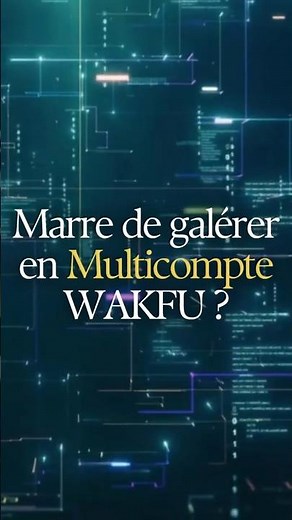 Le SEUL Outil Multicompte WAKFU Automatique en 2026 ! 👑 #shorts