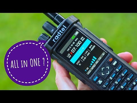 Radtel RT-950 PRO: CB-VHF-UHF FM Transceiver + SSB HF + AIR Receiver (quick introduction video)