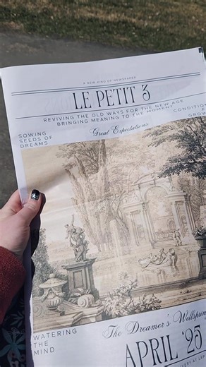 Discovering the Joy of Reading Newspapers Outdoors