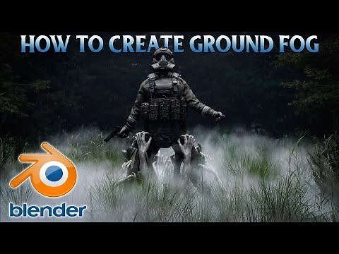 How to Create Ground Fog (Blender Tutorial)