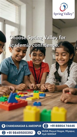 Building Academic Confidence from Nursery to Grade X | Spring Valley School