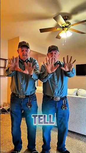 Old Twins Double touch bus dance trend 🧐 team Natalie vs team old mans