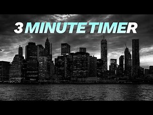 3 Minute Timer ⏱️ | Countdown with Alarm | 3 Minute Countdown