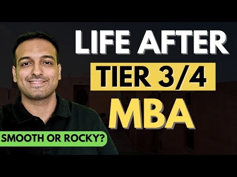 Reality of Life After MBA from average college