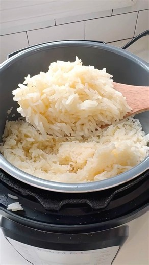 How to make fluffy rice in the instant pot