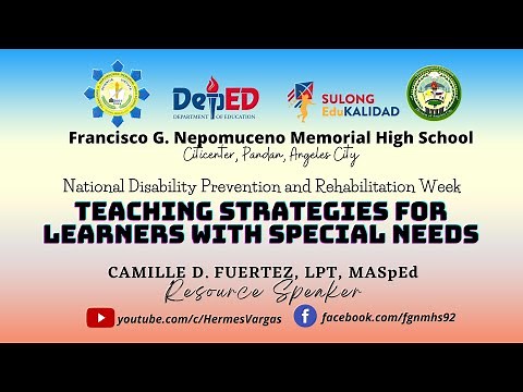 TEACHING STRATEGIES FOR LEARNERS WITH SPECIAL NEEDS