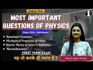 Most Important Questions of Class 12th Physics | Part 1