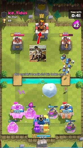 Using bomber as my win condition😭 #clashroyale #shorts