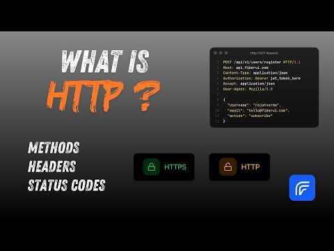 1. HTTP Fundamentals | Methods, Headers, Status Codes | Client Server Architecture