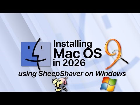 Installing Mac OS 9 in 2026 using SheepShaver on Windows