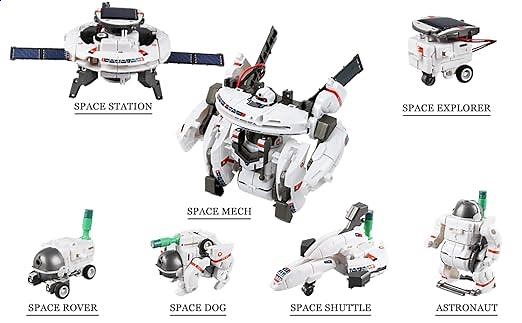 STEM Toys 6-in-1 Solar Robot
